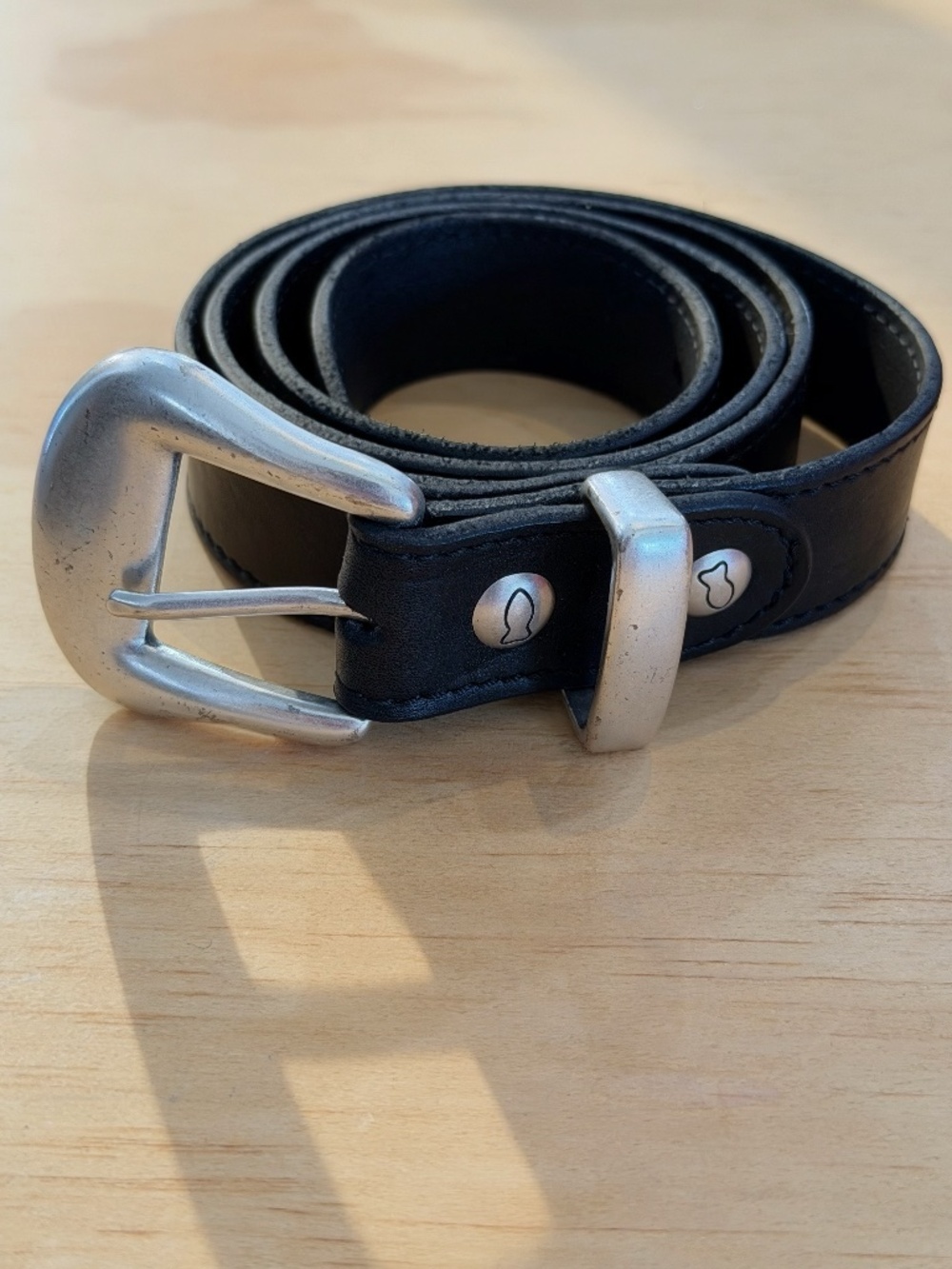 Campomaggi Leather Belt in Black